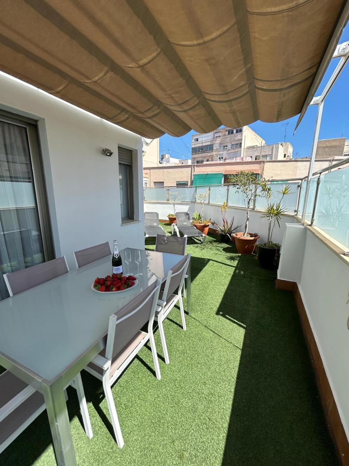 2 Big Terraces Penthouse City Center アリカンテ エクステリア 写真